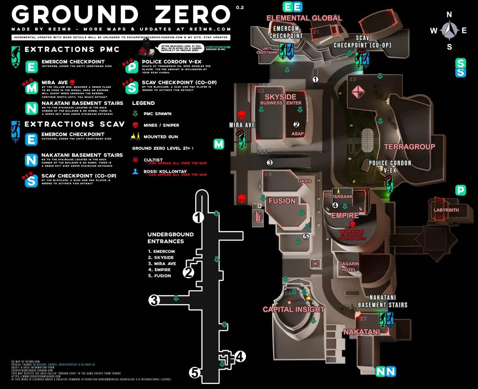 Tarkov – Ground Zero Map